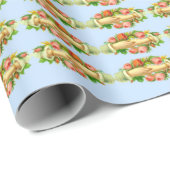 Papier Cadeau Empreinte victorienne (Coin rond)
