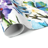 PAPIER CADEAU EMPREINTES DE PATTES PUPPY | PAPIER À PAPIER (Coin rond)