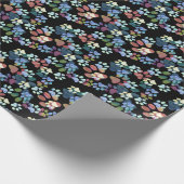 Papier Cadeau Empreintes partout (Coin)