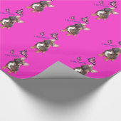 Papier cadeau en bulldog (Coin)