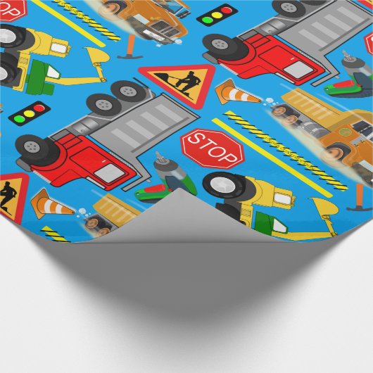 Papier Cadeau En construction | (Coin)