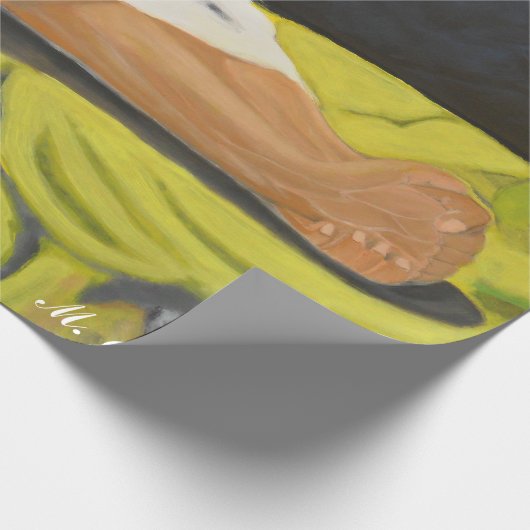 Papier Cadeau En Jésus Nom Nous Prions Papier Enveloppant (Coin)