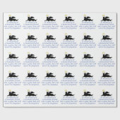 Papier Cadeau En mémoire de (Plat)