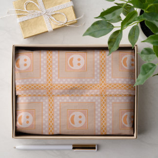 Papier cadeau en papier de soie Og&G Smile Tile