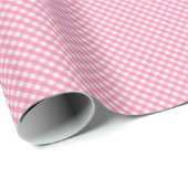Papier Cadeau En vichy brillant (Coin rond)