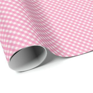Papier Cadeau En vichy brillant
