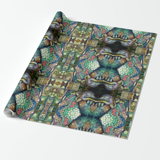 Papier Cadeau Encelade (Déroulé)