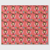 Papier Cadeau Enchanted Fairy Magie Pixie Nouveau cadeau pour en (Plat)