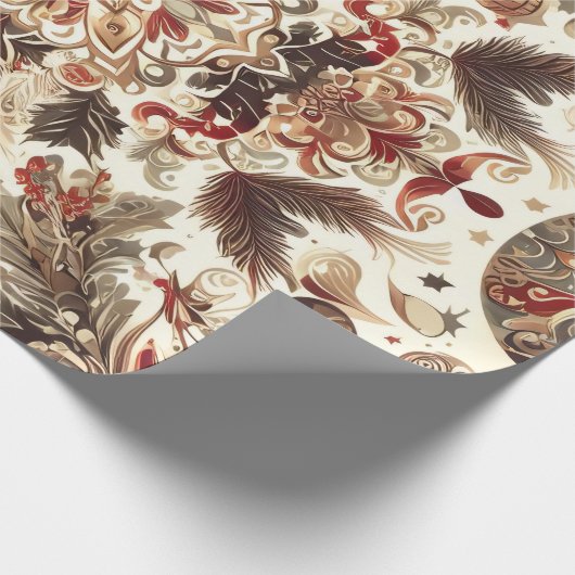 Papier Cadeau Enchanting Christmas Motifs Alternative (Coin)