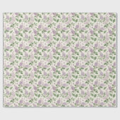 Papier Cadeau Enchanting Lilac Garden Blossom  (Plat)