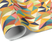 Papier Cadeau enchevêtrement coloré (Coin rond)