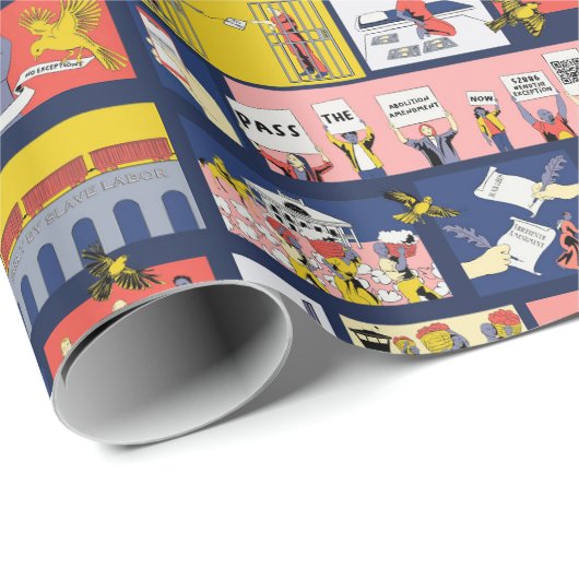 Papier Cadeau #EndTheException (Coin rond)