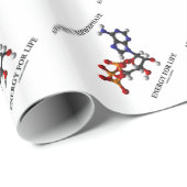 Papier Cadeau Énergie (ATP) d'adénosine triphosphate pendant la (Coin rond)