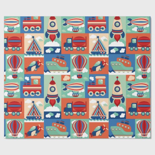 Papier Cadeau Enfants (Plat)