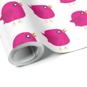 Papier Cadeau Enfants mignonette birdy (Coin rond)