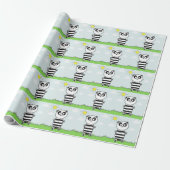 Papier Cadeau Enfants Panda (Déroulé)