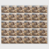 Papier Cadeau English Springer Spaniel (Plat)