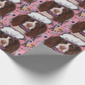 Papier Cadeau English Springer Spaniel    (Coin)