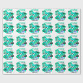 Papier Cadeau Enneagram Type 7 - Je Suis L'Enthousiaste (Plat)