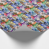 Papier Cadeau Enregistreurs à cassettes (Coin)