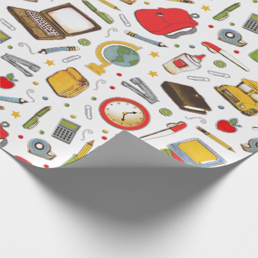 Papier Cadeau Enseignant (Coin)