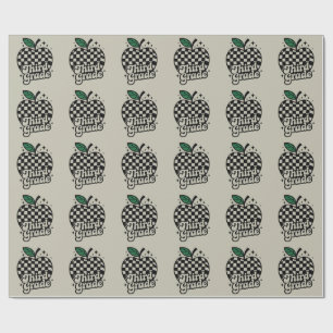 Papier Cadeau Enseignant 3e année Retour à l'école