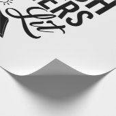 Papier Cadeau Enseignants Anglais Lit (Coin)