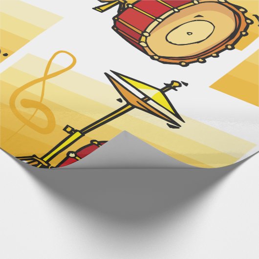 Papier Cadeau Ensemble à tambour (Coin)