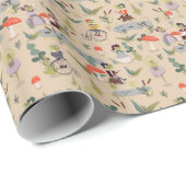 Papier Cadeau Ensemble dans la glande (Coin rond)