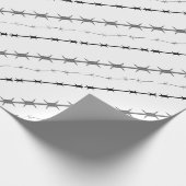 Papier Cadeau ensemble de barbelé (Coin)