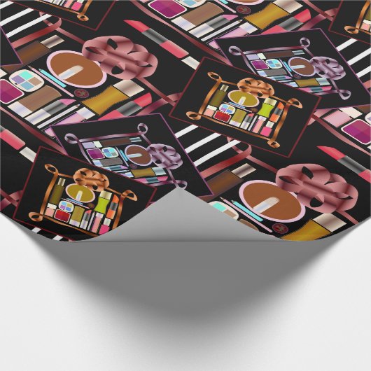 Papier Cadeau Ensemble de cosmétiques (Coin)