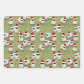 papier cadeau ensemble de fêtes avec des moutons c (Devant 2)