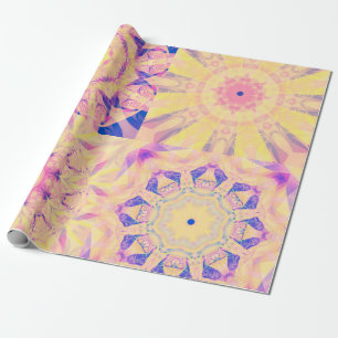 Papier Cadeau Ensemble de kaléidoscopica coloré arrière - plan a