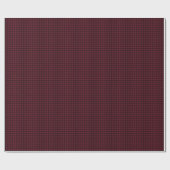 Papier Cadeau Ensemble Masculin Rouge Foncé (Plat)