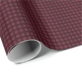 Papier Cadeau Ensemble Masculin Rouge Foncé (Coin rond)