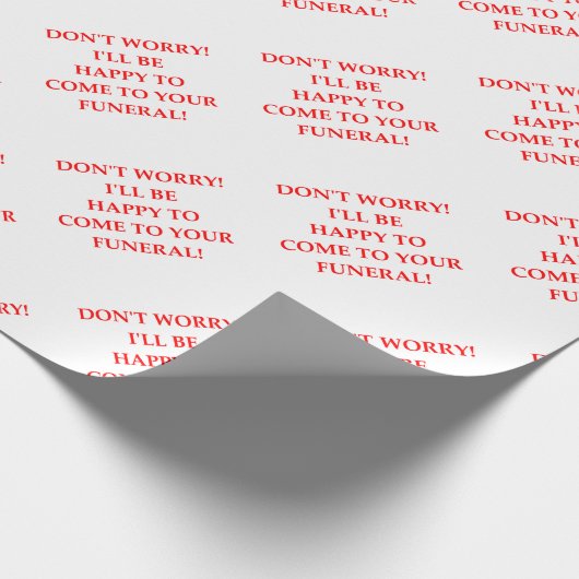 PAPIER CADEAU ENTERREMENT (Coin)