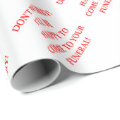 PAPIER CADEAU ENTERREMENT (Coin rond)