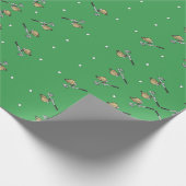 Papier Cadeau Entraînement de golf en vert (Coin)