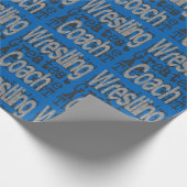 Papier Cadeau Entraîneur de lutte Extraordinaire (Coin)