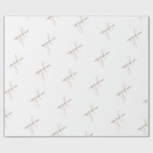 Papier Cadeau Entreprise d'emballage Logo logo marque cadeau (Plat)