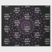 Papier Cadeau ENTREPRISE FINE JOUR DE NAISSANCE_kaleidoscop_Gift (Plat)