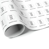 Papier Cadeau Entreprise sur mesure (Coin rond)