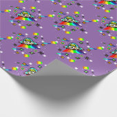 Papier Cadeau Envahisseurs de chats (Coin)