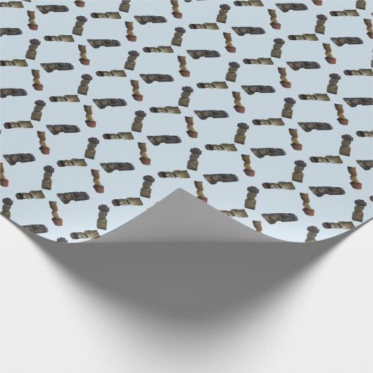 Papier Cadeau Enveloppe 1 de Rapa Nui (Coin)