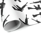 Papier Cadeau Enveloppe cadeau AR-15 (Coin rond)