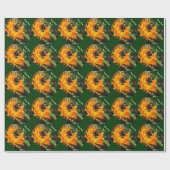 Papier Cadeau Enveloppe cadeau - Calendula et Bee (Plat)