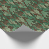 Papier Cadeau Enveloppe cadeau Camouflage Armée ou Chasse (Coin)