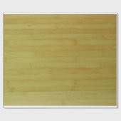 Papier Cadeau Enveloppe cadeau - Cartes en bambou (Plat)