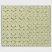 Papier Cadeau Enveloppe cadeau - Cercles enclavés - Perles et pi (Plat)