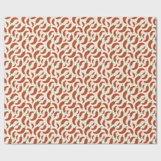 Papier Cadeau Enveloppe cadeau Chili Pepper Watercolor (Plat)